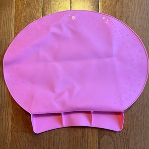 Babies ‘r Us pink stars rubber placemat